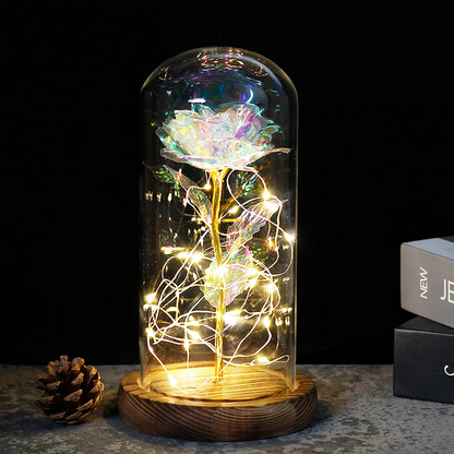 Eternal Glow ™  Rose LED Lamp